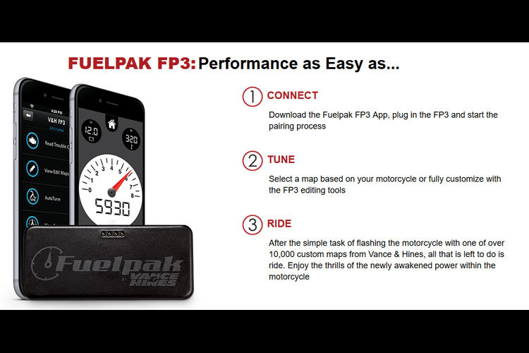 Vance & Hines FuelPak FP3 connection instructions