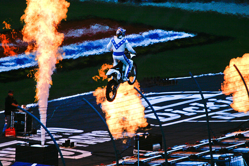 Robbie Knievel Airborn Texas Motor Speedway