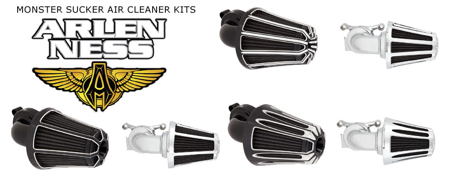 Arlen Ness air cleaner kits banner