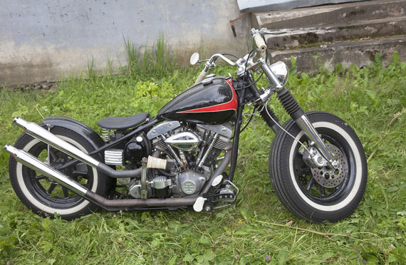 Custom cruiser motorcycle parts