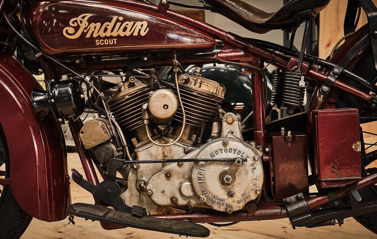 Body of a red Indian Scout