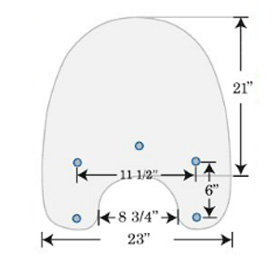 Stock/OEM Hole Measurements