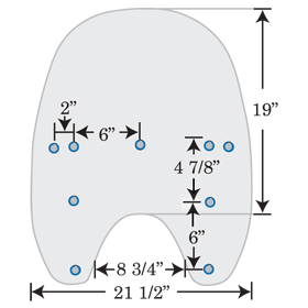 Stock/OEM Hole Measurements